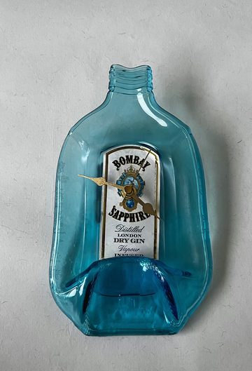 Bombay Sapphire Upcycled Clock